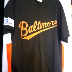 Baltimore Black and Orange Jersey
